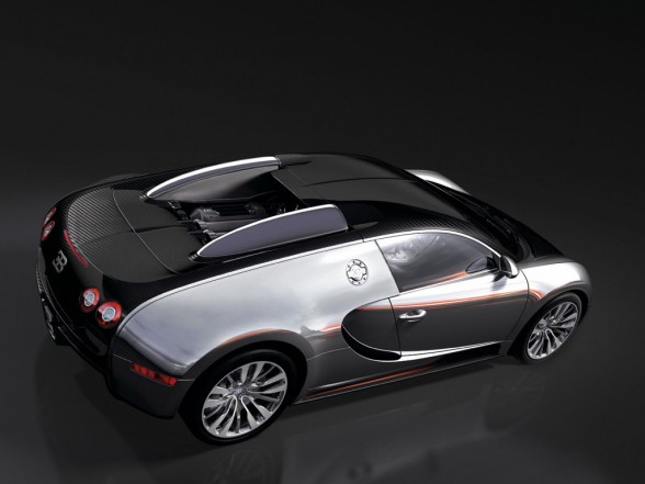 Bugatti Veyron 16.4 Pur Sang Edition 2008 - Rear Angle View