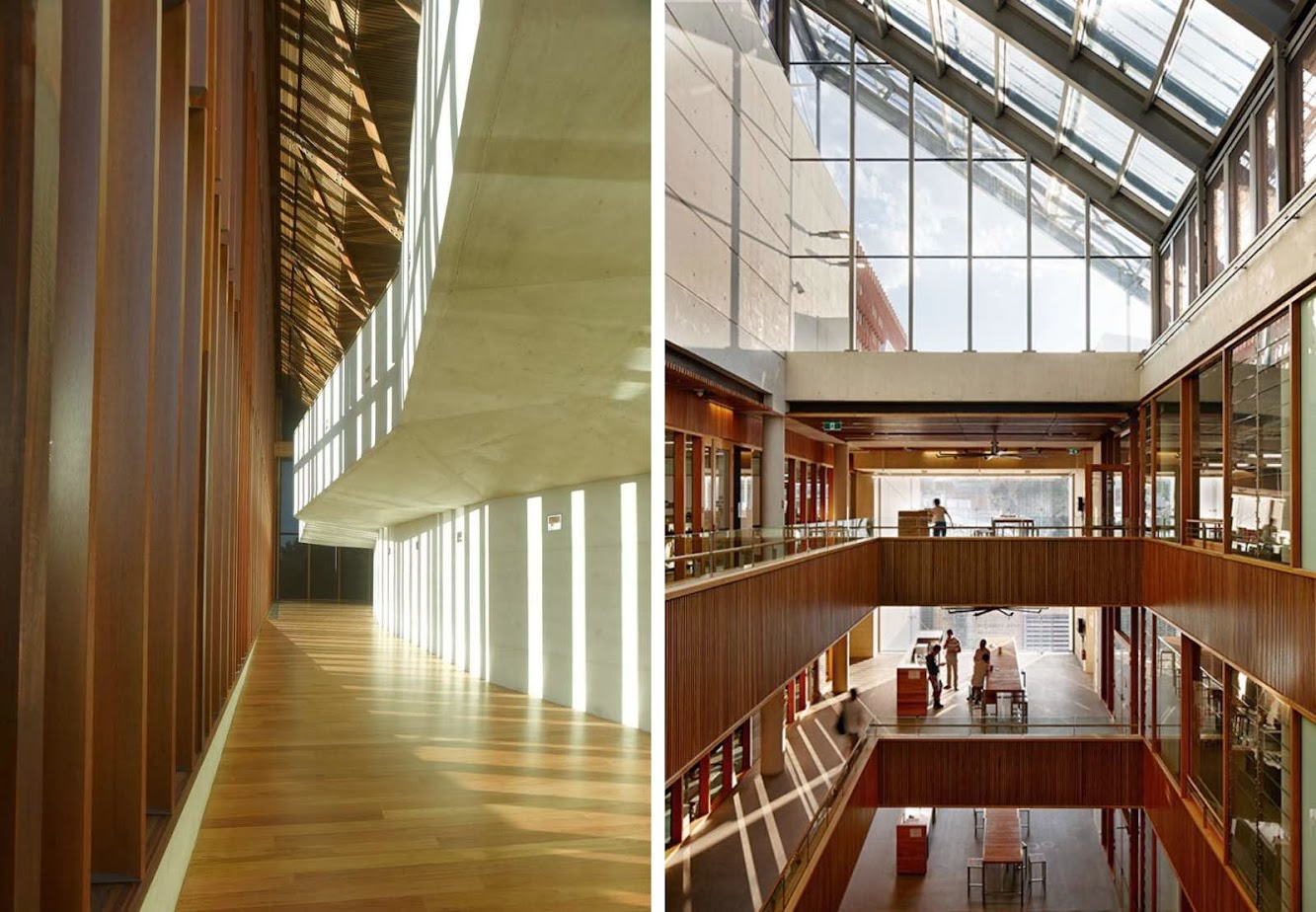 Advanced Engineering Building by Hassell and Richard Kirk