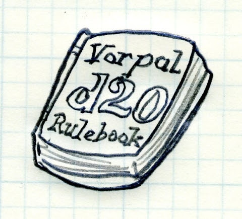 Pathfinder, the Vorpal d20 Rulebook