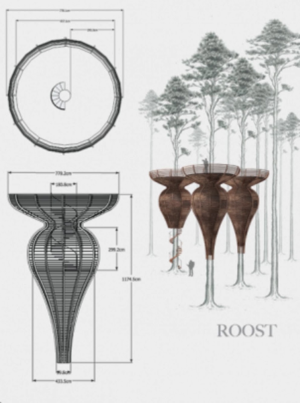 Roost Treehouse by Antony Gibbon Designs