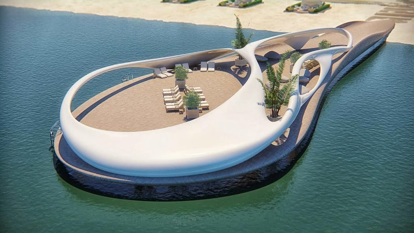 Sennkka Pier Lounge by Nuvist Architecture and Design