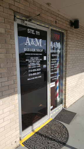 Barber Shop «A&M Barber Shop», reviews and photos, 245-283 NW 9th St, Grand Prairie, TX 75050, USA