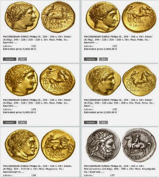 German Auction House to sell Macedonian coins allegedly from Amphipolis German Auction House to sell Macedonian coins allegedly from Amphipolis