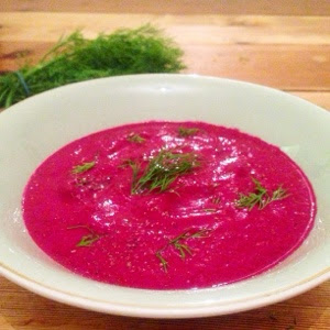 Chilled Beetroot And Dill Soup