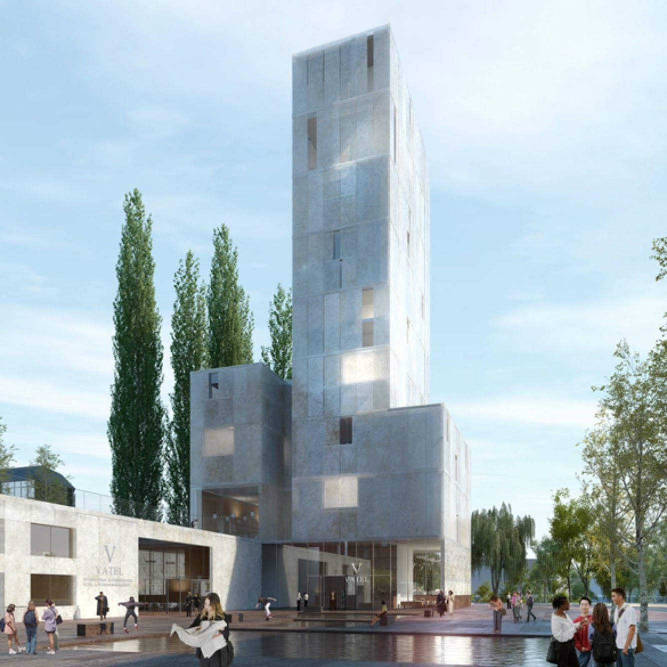 Urban regeneration by Lan Architecture