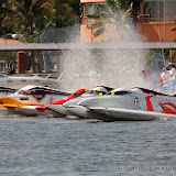 BRASILIA-BRA-June 2, 2013-The Race for the UIM F1 H2O Grand Prix of Brazil in Paranoà Lake. The 1th leg of the UIM F1 H2O World Championships 2013. Picture by Vittorio Ubertone/Idea Marketing