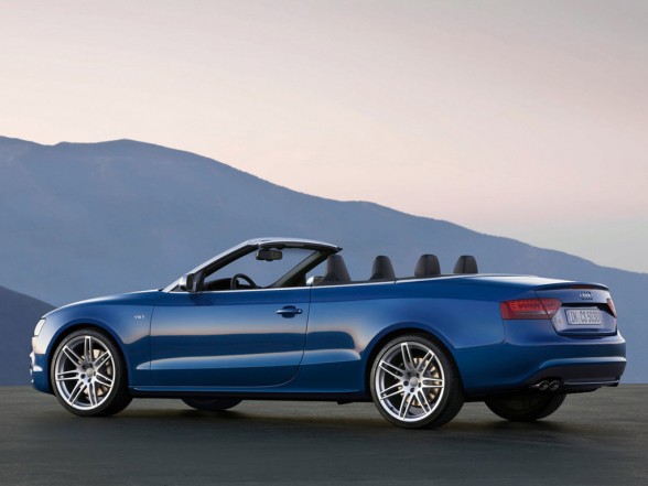 2010 Audi S5 Convertible - Rear Side View
