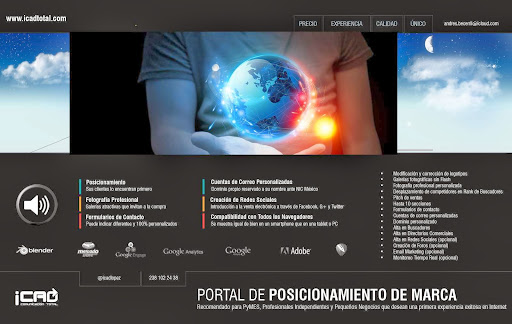 Paginas Web en Tehuacan ICAD, 5 Norte # 609 Local, De La 1 Norte, Francisco Sarabia, 75730 Tehuacán, Pue., México, Diseñador gráfico | PUE