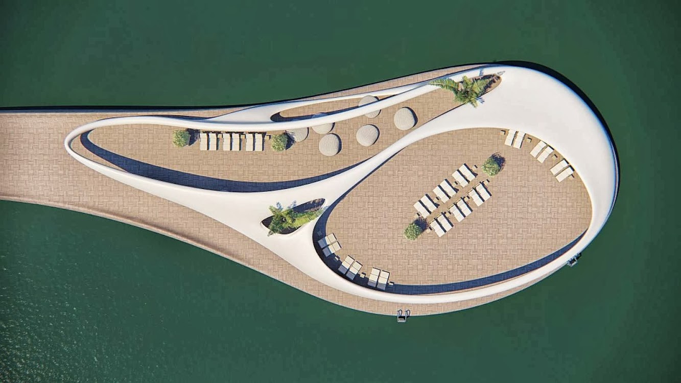 Sennkka Pier Lounge by Nuvist Architecture and Design