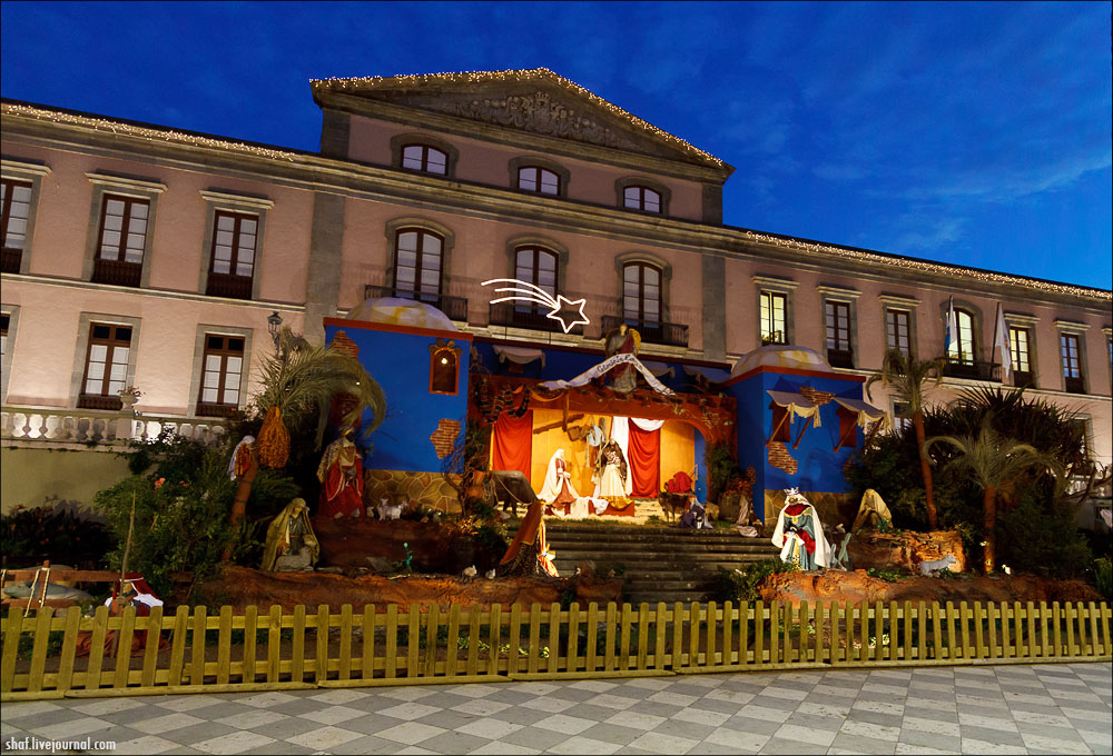 Ла-Оротава, Тенерифе, Канарские острова, Рождественский вертеп  | La Orotava, Tenerife, Canary Islands,  Christmas Nativity scene