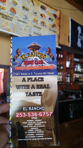 Restaurant «El Rancho Mexican Restaurant», reviews and photos, 11401 Steele St S, Tacoma, WA 98444, USA