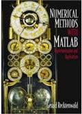 Text: Numerical Methods with MATLAB. Description: Picture of Aaron's Computer Applications text book.