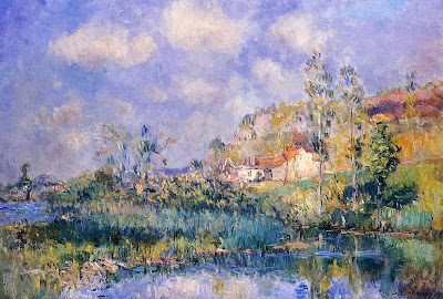 Albert Lebourg - The Pond at Eysies
