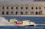 UAE-Sharjah Sami Selio of Finland of Mad Croc Baba Racing Team at UIM F1 H20 Powerboat Grand Prix of Sharjah. December 18-19, 2014. Picture by Vittorio Ubertone/Idea Marketing.