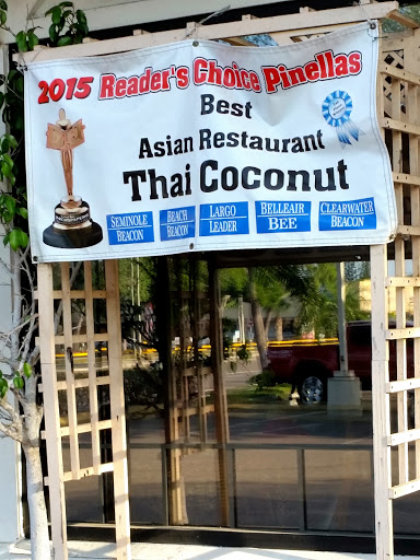 Chinese Restaurant «Thai Coconut Restaurant», reviews and photos, 1280 S Missouri Ave, Clearwater, FL 33756, USA