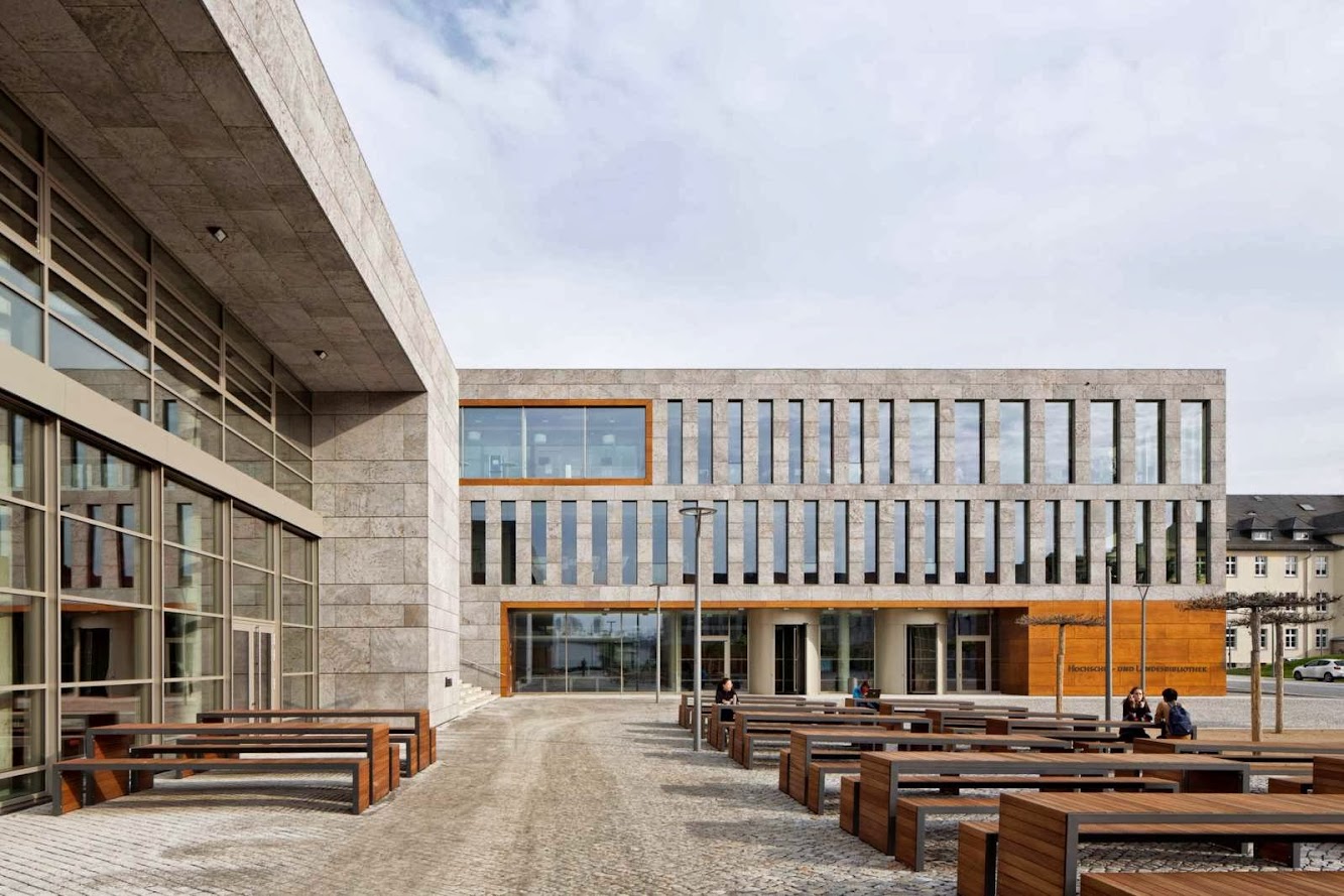 Fulda University and State Library by Atelier 30