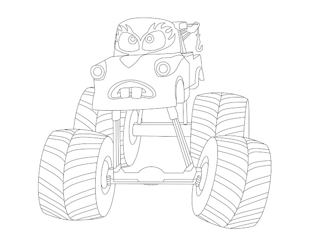Featured image of post Mater Coloring Pages