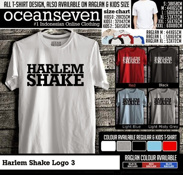 Music T Shirt Harlem Shake Logo