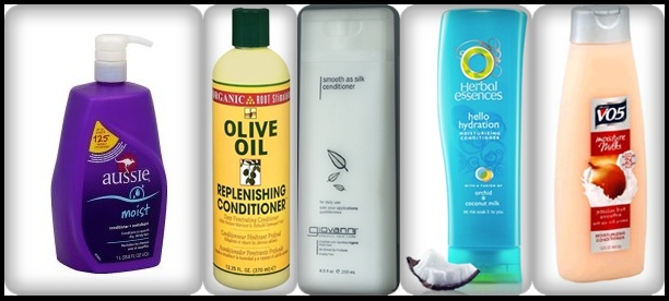 My TOP 5 FAV conditioners for "Co-Washing"
