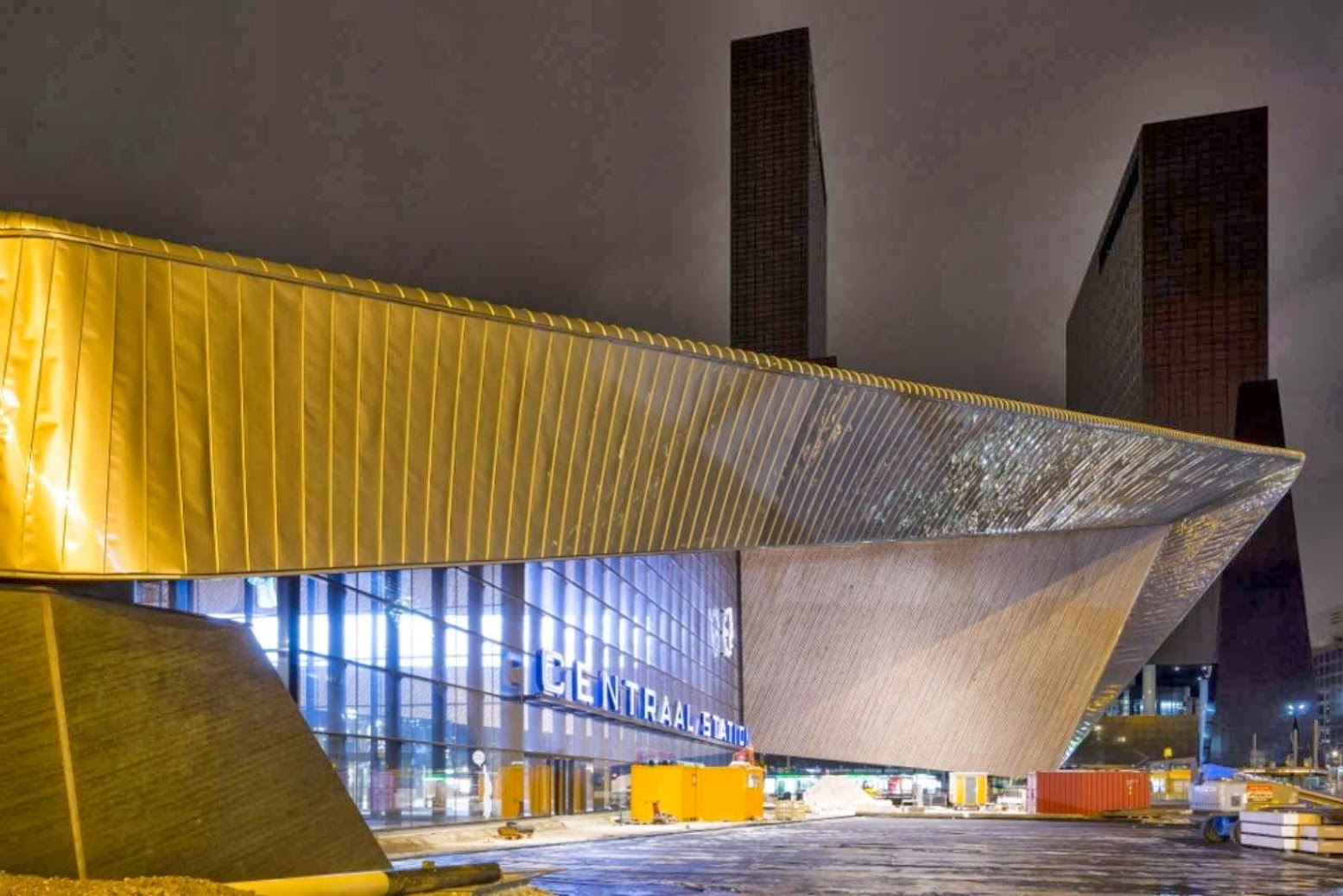 Rotterdam Central Station by MVSA Architects