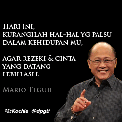 Foto Kata Motivasi Mario Teguh