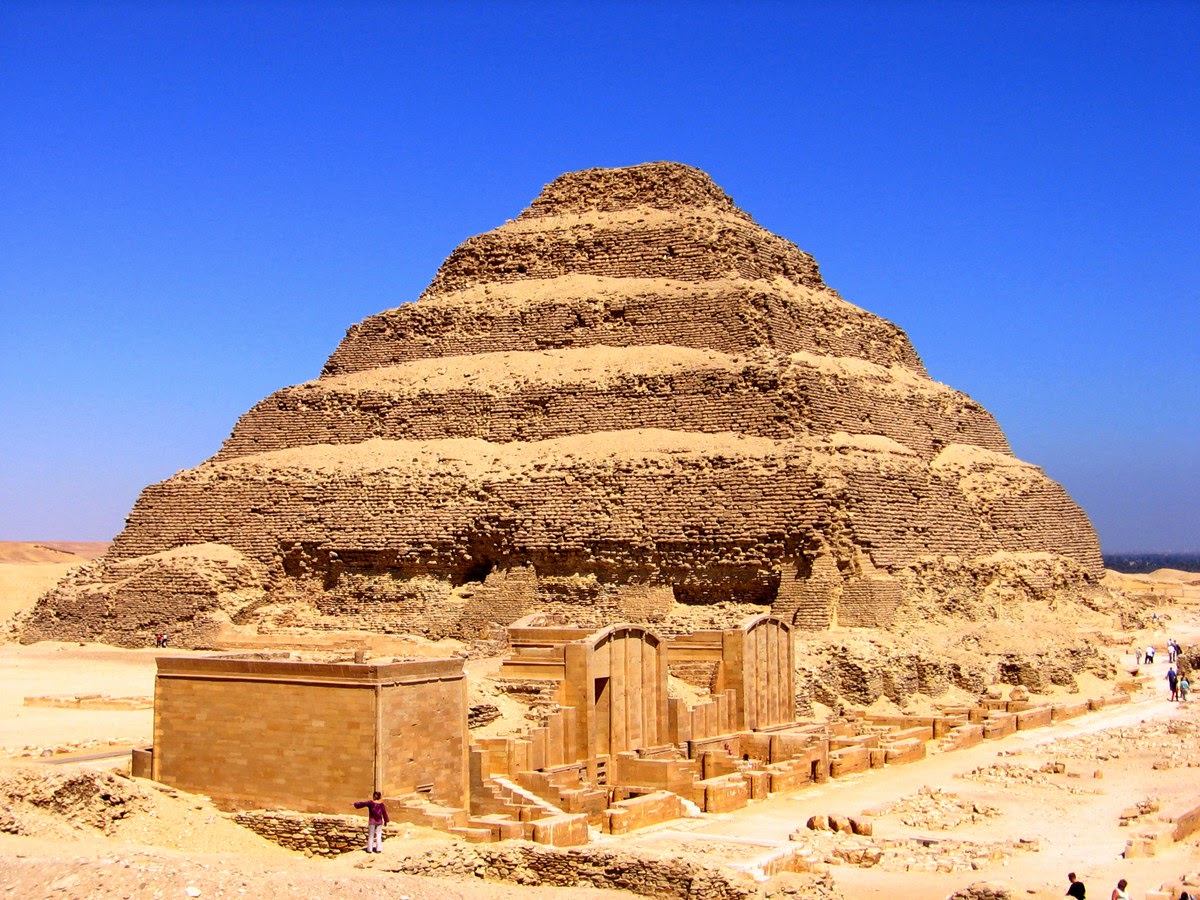 Fixing Egypt's Stepped Pyramid with... socks Fixing Egypt's Stepped Pyramid with... socks