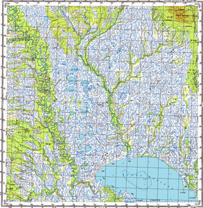 Уменьшенное изображение Карта 100k--m54-095