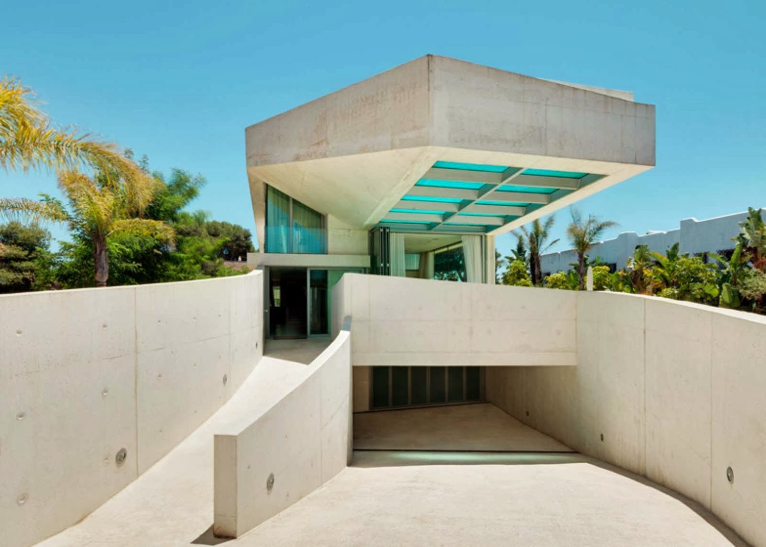 Urbanización los Monteros, 29603 Marbella, Provincia di Malaga, Spagna: [JELLYFISH HOUSE BY WIEL ARETS]