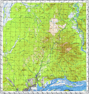 Уменьшенное изображение Карта 100k--m53-047