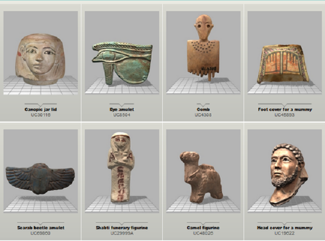 UCL Petrie Museum launches 3D Online Object Library UCL Petrie Museum launches 3D Online Object Library