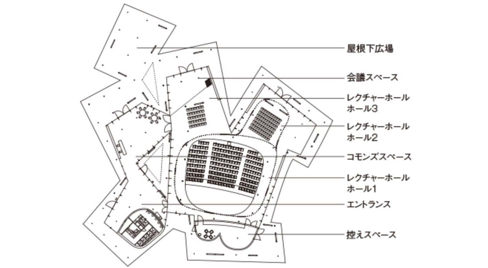 Junko Fukutake Hall by SANAA