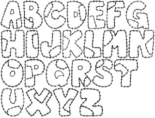 Moldes y Figuras de Sucha Foami: letras