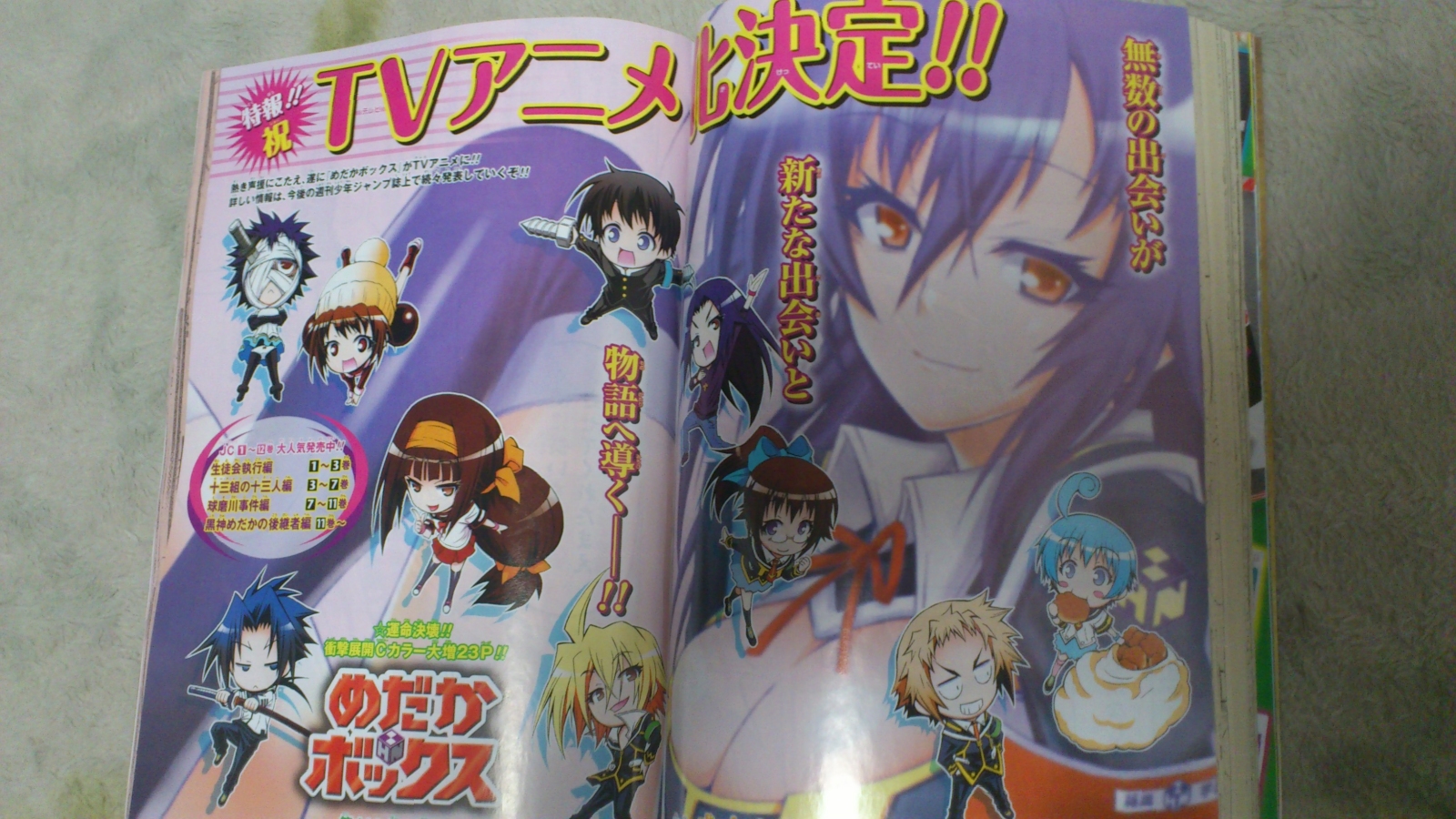 めだかボックス Tvアニメ化決定 画像あり 売りスレ麻雀部 Log めだかボックス Tvアニメ化決定 画像あり 売りスレ麻雀部 Log