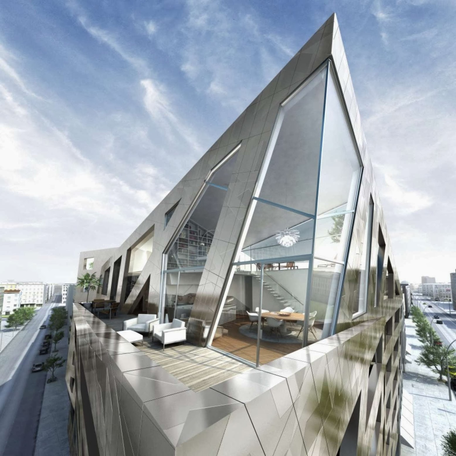 Chausseestrasse 43 by Daniel Libeskind