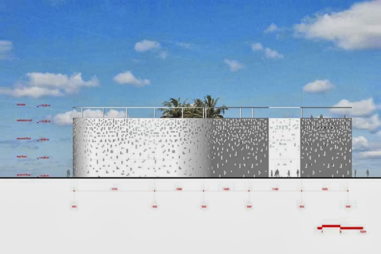 Qatar Pavilion at the Expo 2015 by Andrea