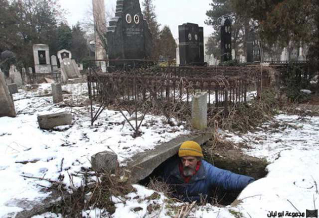 صربي يعيش في قبر منذ 15 عاماً 2027423034.jpg
