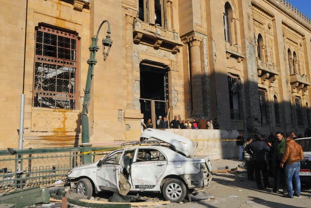 Cairo bombing damages historical monuments Cairo bombing damages historical monuments