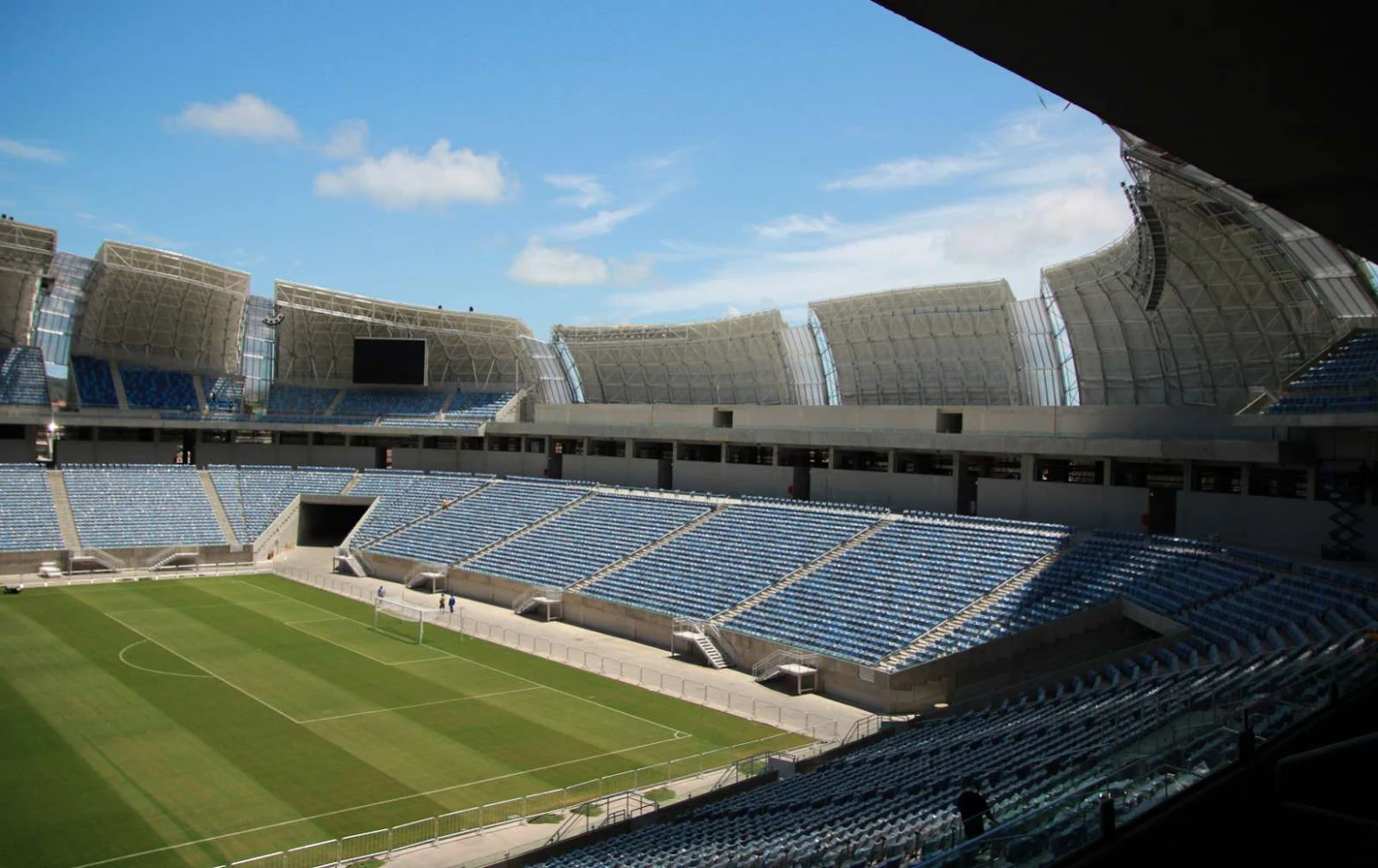 officially opened Arena das Dunas by Populous