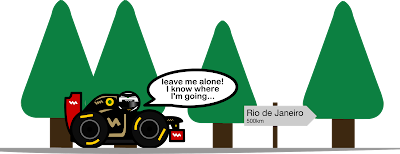 Кими Райкконен на Lotus - комикс Unlap по Гран-при Бразилии 2012