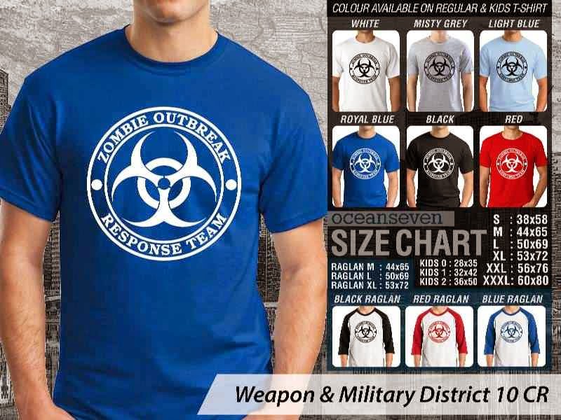KAOS Zombie Outbreak Response Team Weapon & Military District 10 distro ocean seven