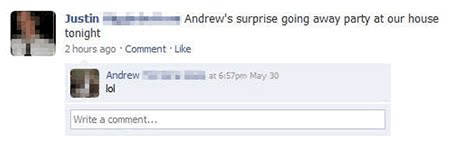 funny facebook wall post profile updates