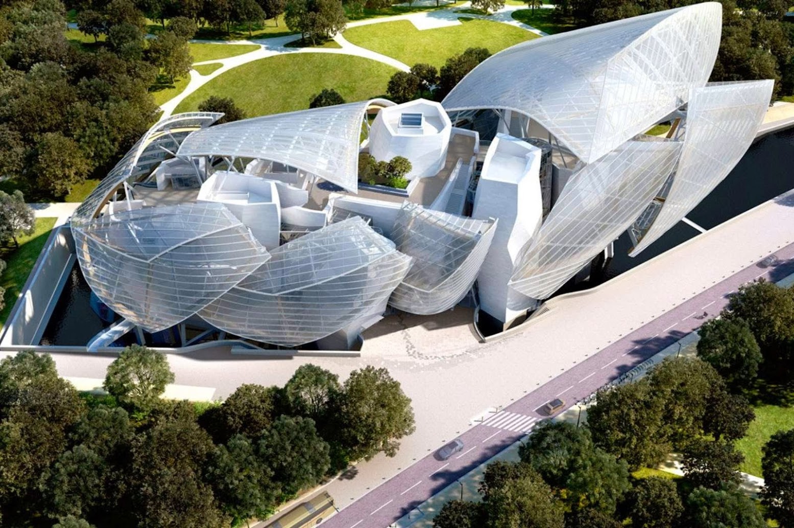 Fondation Louis Vuitton pour la création by Frank