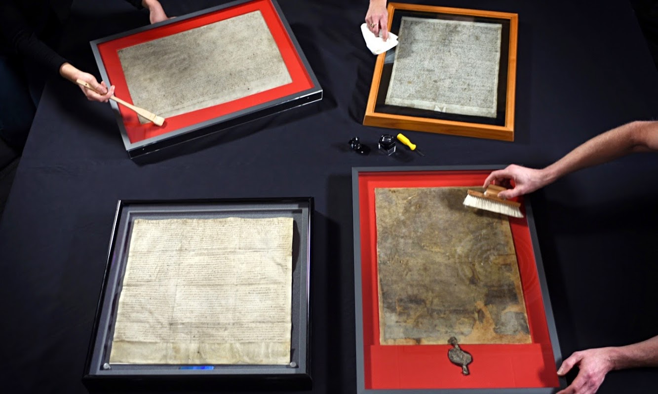 Magna Carta originals reunited for 800th anniversary Magna Carta originals reunited for 800th anniversary