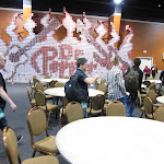 practicing by the giant 12-pack sculpture?....yes we are