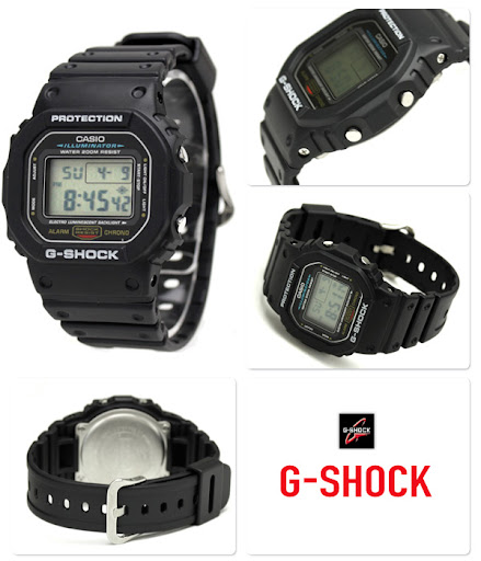 Casio G-Shock : DW-5600E-1V Casio G-Shock : DW-5600E-1V