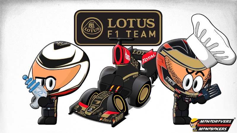Кими Райкконен и Ромэн Грожан представляют Lotus E21 - MiniDrivers 2013