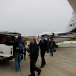 The pilots help us with our bags...not a standard service on Southwest