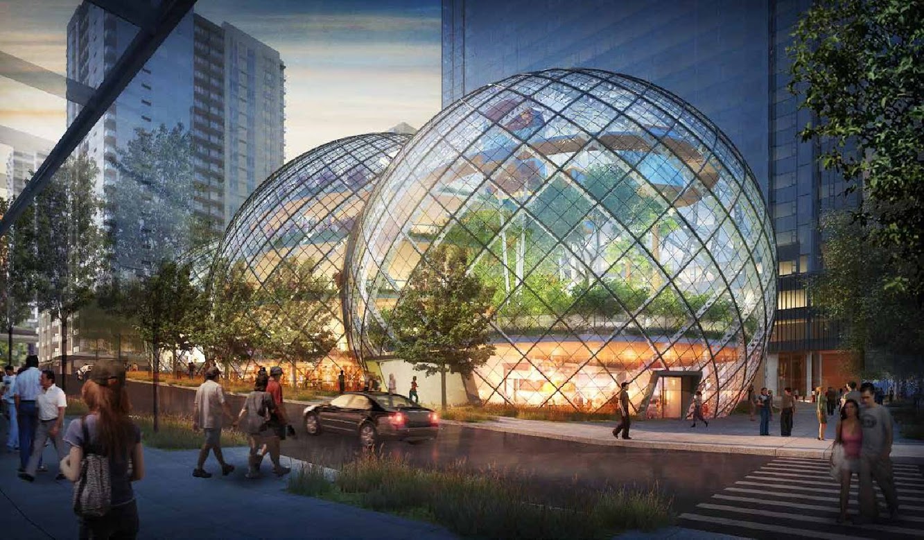 Seattle, Washington, Stati Uniti: Amazon Biospheres by Nbbj