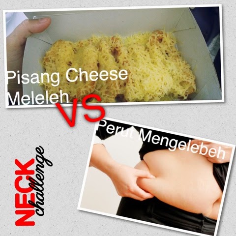 Pisang Cheese Meleleh VS Perut Mengelebeh Pisang Cheese Meleleh VS Perut Mengelebeh