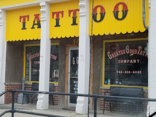 Tattoo Shop «The Greater Good Tattoo», reviews and photos, 105 E High St, Ashley, OH 43003, USA